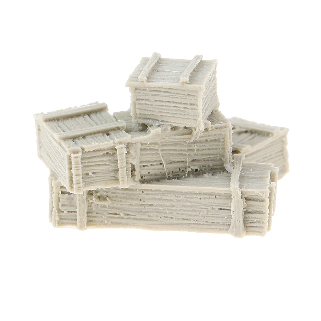 WWII Soldier Scene Accessories Resin Boxes and bags Kit | Игрушки и хобби