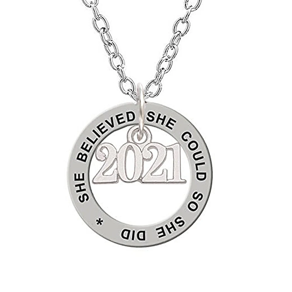 Античный посеребренный Открытый круг она считает что могла бы сделать 2021 лет