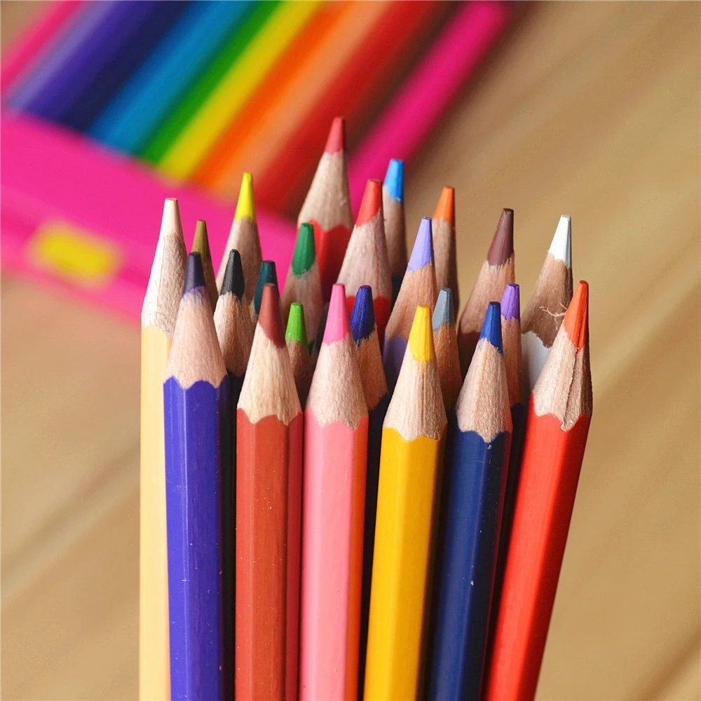 

Water Soluble Wooden Colored Pencils Watercolor Pencils Student Children Art Painting Creative Drawing Graffiti School Supplies