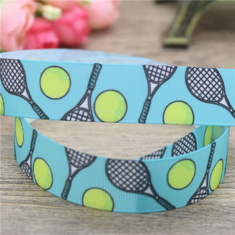 DHK 7/8 'ཆ ярдов теннисный мяч спортивный Печатный grosgrain ленточный аксессуар
