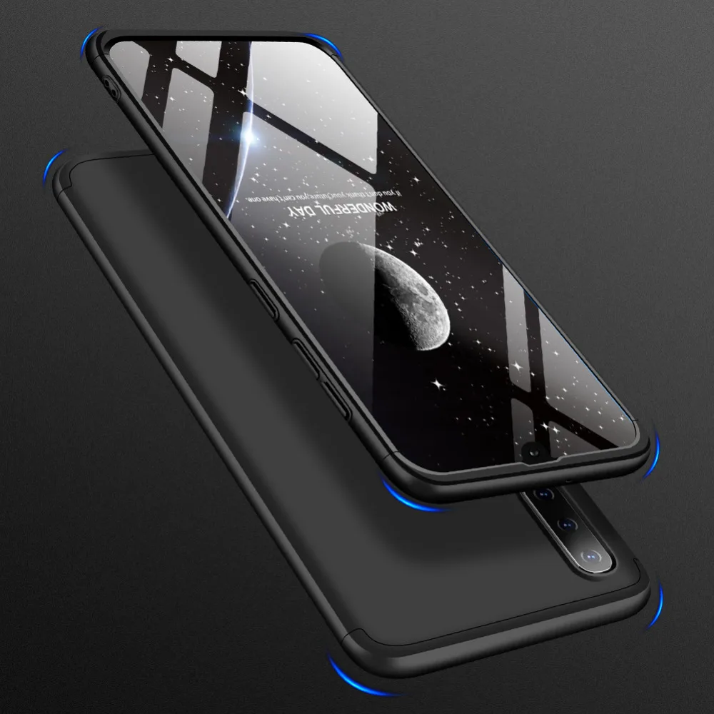Полный защитный жесткий чехол для Samsung Galaxy A50 противоударный A505F + Защитная пленка