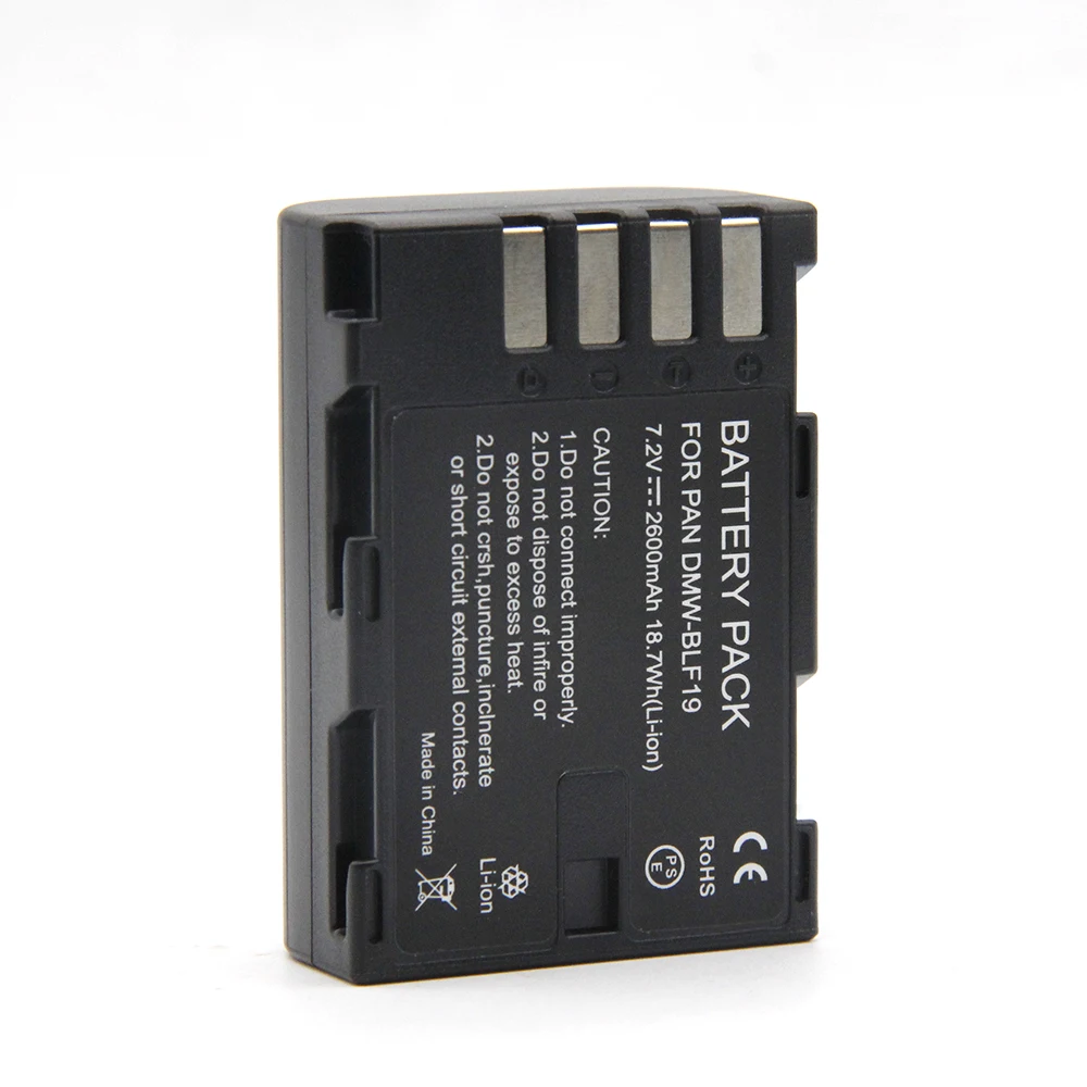 Аккумулятор для камеры Mamen для Panasonic GH3 GH4 GH5 GH3GK 2600mAh для Panasonic аккумулятор Перезаряжаемый литиевый сменный аккумулятор