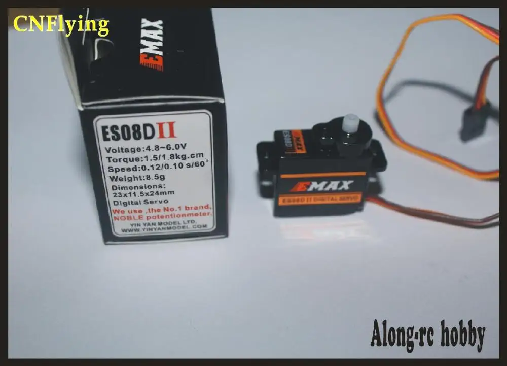 Бесплатная доставка 4 шт. оригинальный EMAX ES08D II ПЛАСТИКОВЫЙ цифровой микро