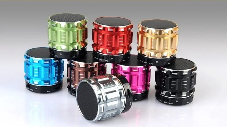 Беспроводной Bluetooth Динамик Металлический мини телефон с громкие динамики