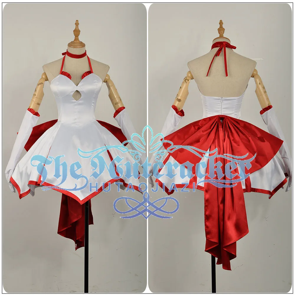 Fate/Stay Night Fate/Zero Fate/Grand Order Nero Saber Lily карнавальный костюм на заказ сексуальное