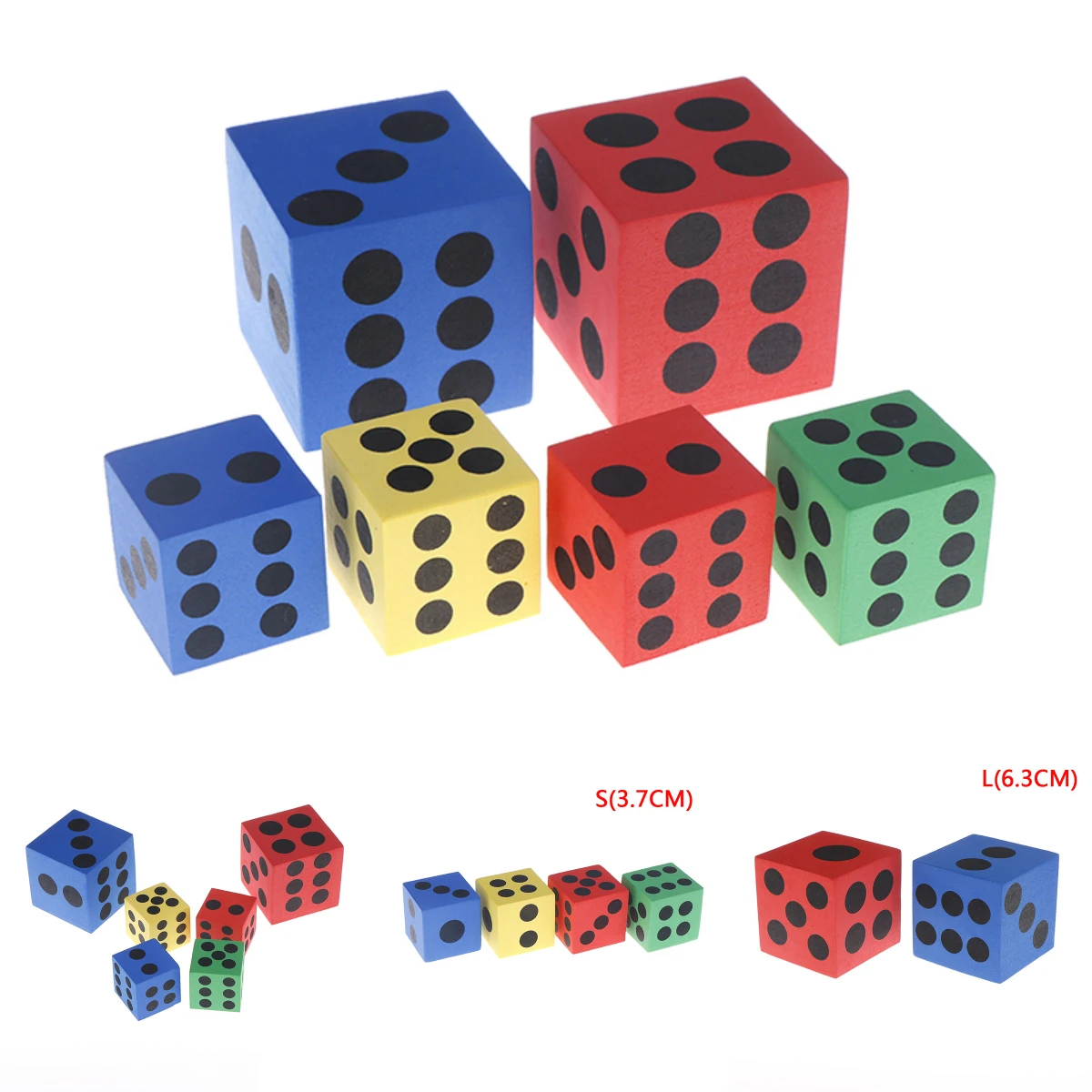 Детские игрушки губчатые игральные кости из пенопласта для математики обучающая