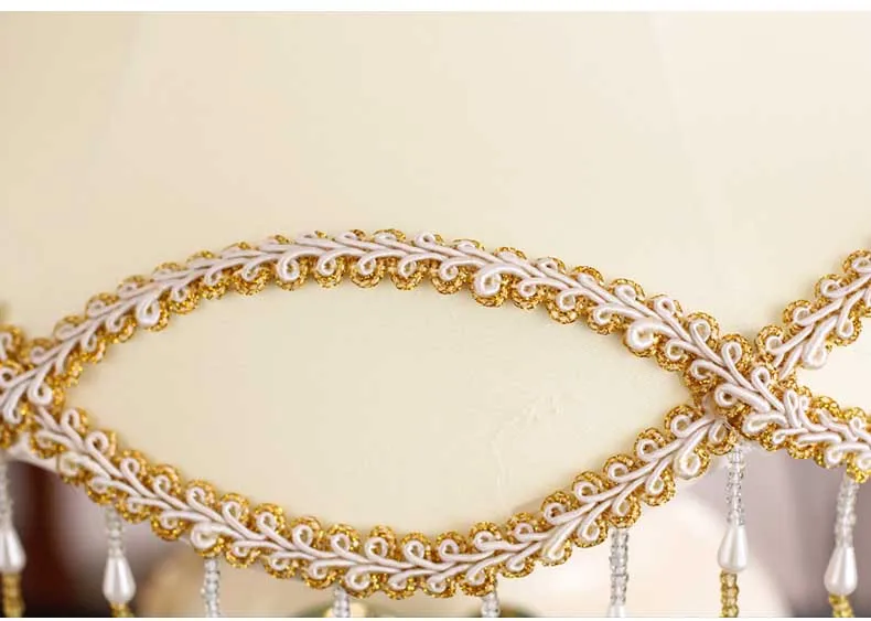 Керамическая прикроватная настольная лампа Moden Art для спальни гостиной