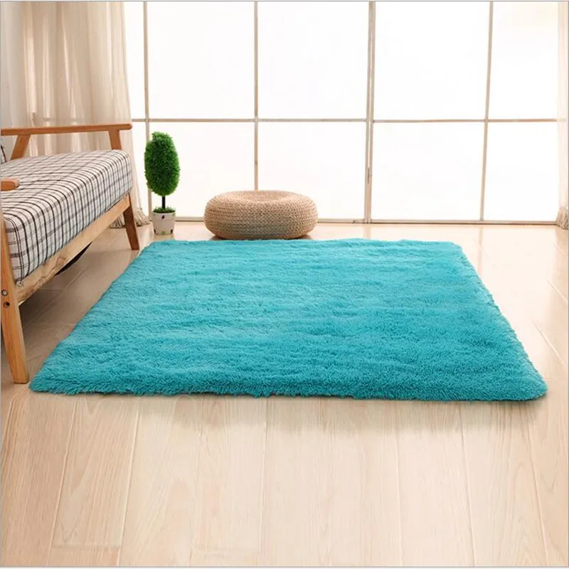 Коврик для кровати 800 мм x 1500 45 коврик гостиной синего цвета|bed rug|carpet matcolorful carpet |