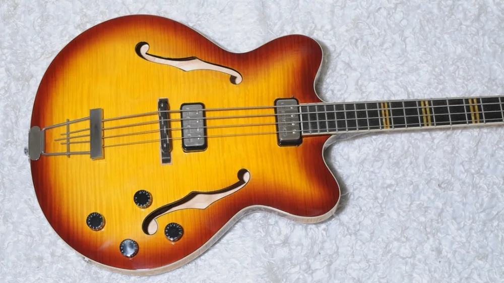 Hofner Verythin бас КТ гитара HCT 500/7 SB штапельного топа Tonabnehmer (сделано в Германии)