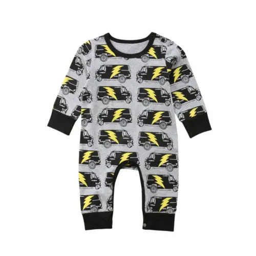 Комбинезон Emmababy для новорожденных мальчиков и девочек хлопковый комбинезон с