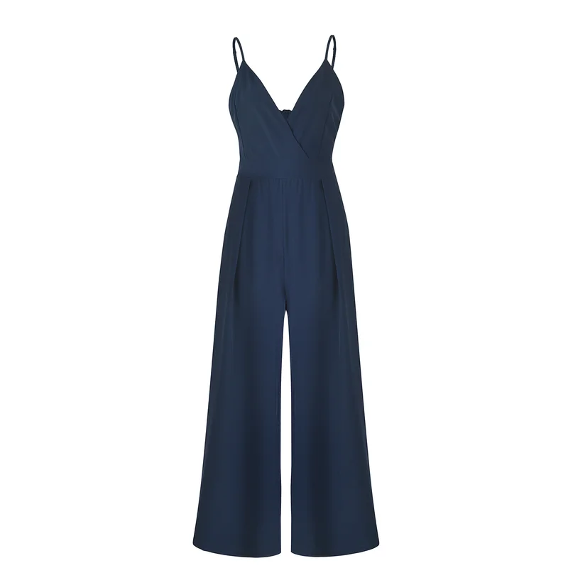Summer Sexy Bodycon Backless Pure Color Jumpsuits Women's Party Clubwear Jumpsuit Women Casual Bow Overalls Bodysuit Plus Size | Женская