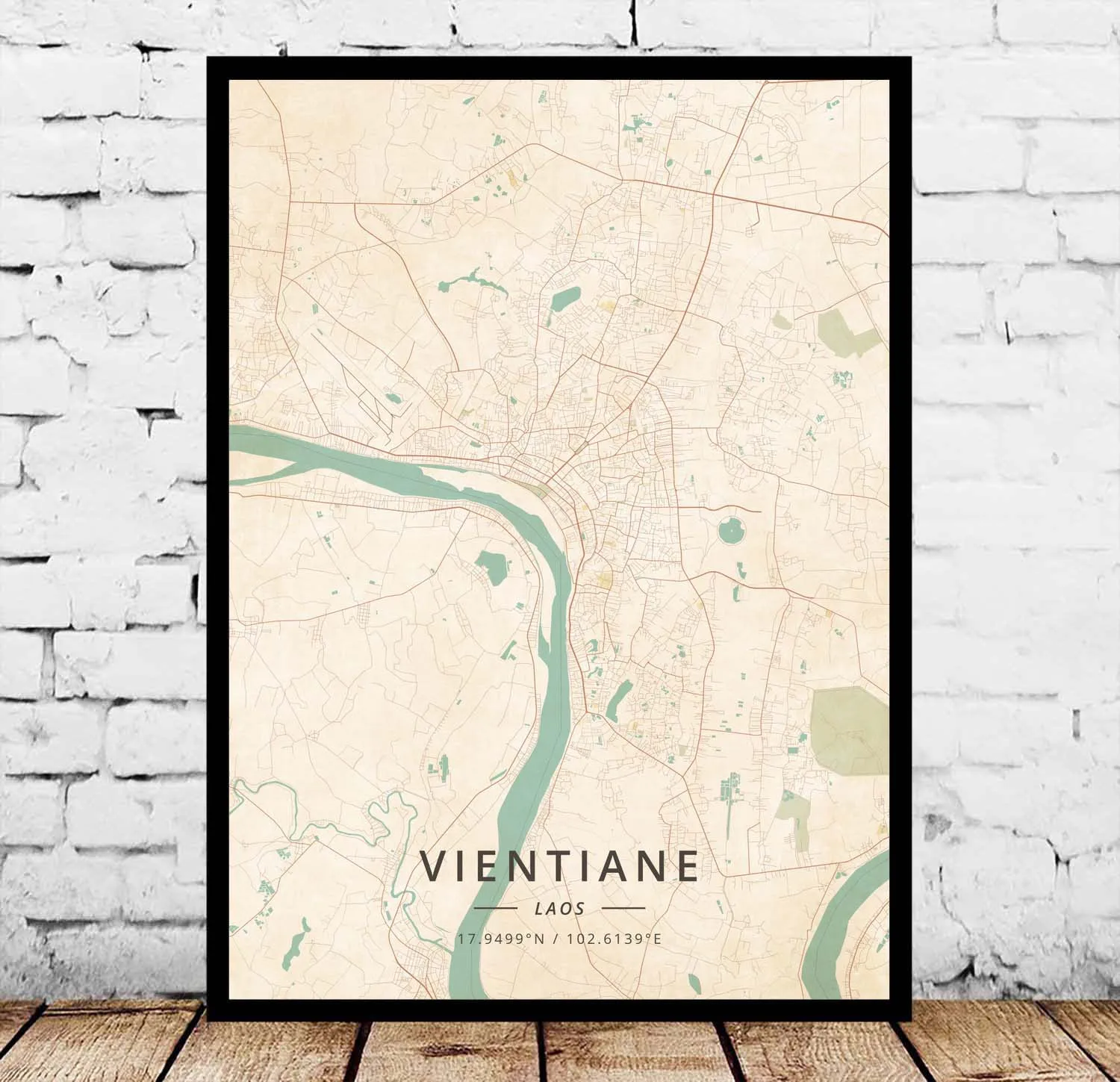 

Vientiane Laos Poster