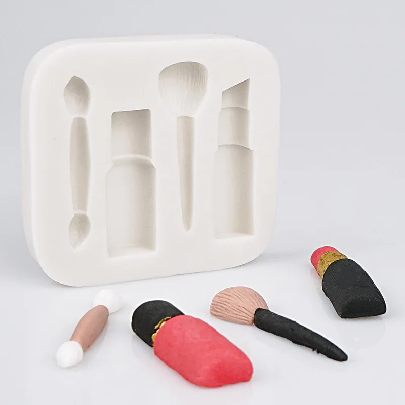 Помады/кисти для макияжа помадки силиконовая форма выпечка бисквитов глиняные