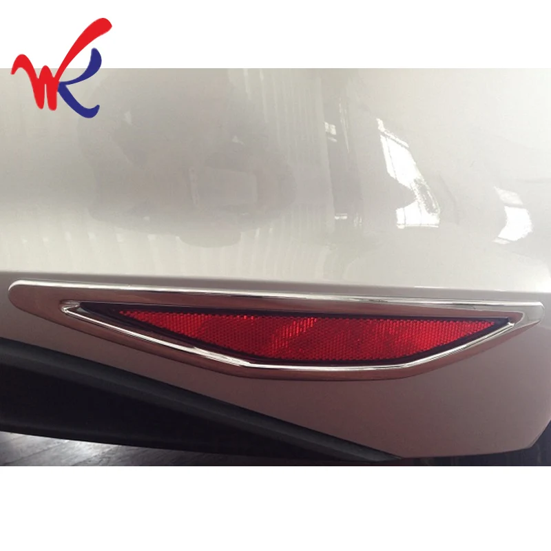 Хромированные задние противотуманные фары для Volkswagen Golf 7 2014 2016 лампы из АБС
