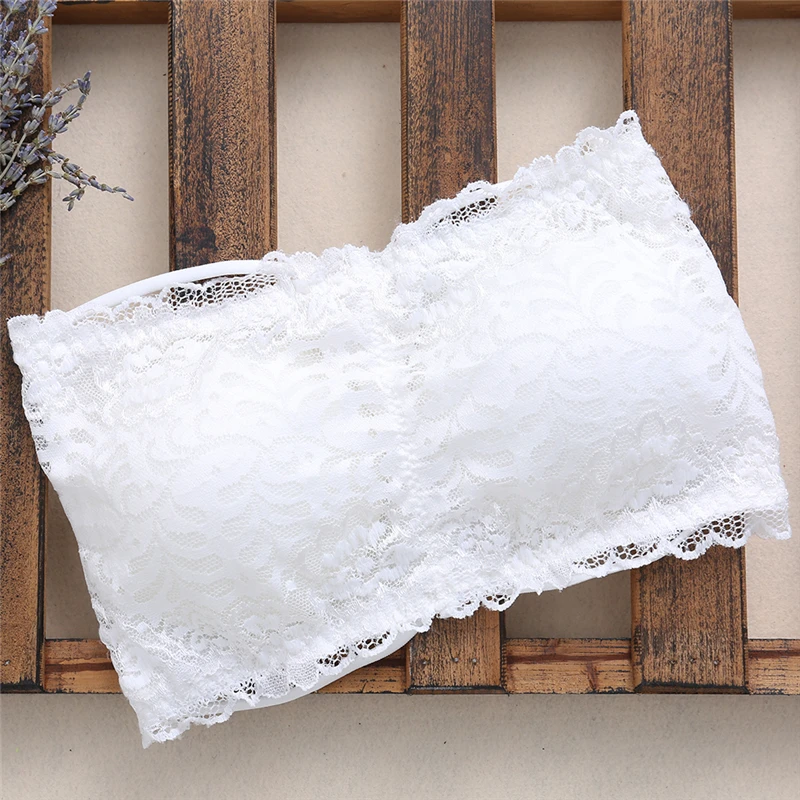 Сексуальные женские кружевные топики без бретелек с открытой спиной | Женская