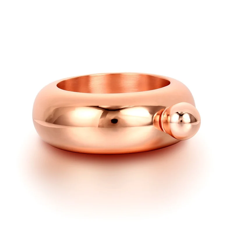 

Stainless Steel Bracelet Hip Flask Mirror Whiskey Drinkware Great Gift For Friends