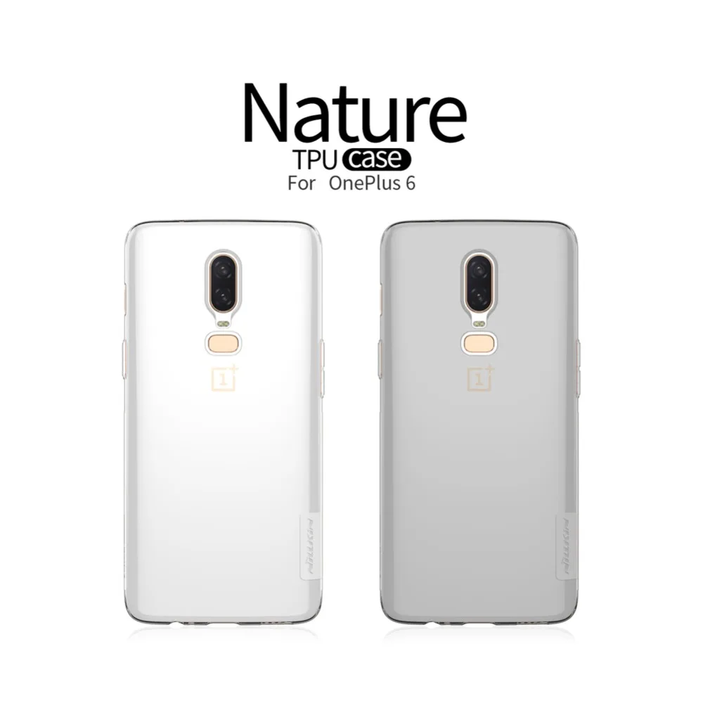 Для OnePlus 6 чехол Nillkin TPU ультратонкий Oneplus6 для телефона One Plus силиконовый