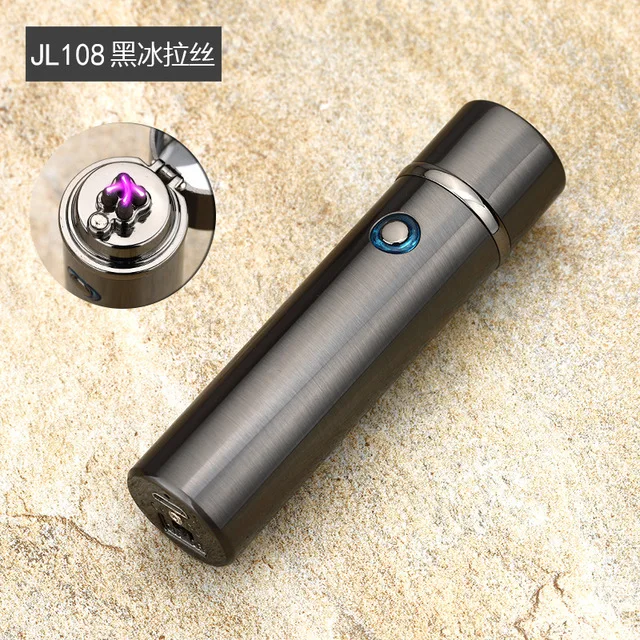 Тройная дуга инновационная беспламенная плазма X луч Lighter-Rechargeable-Pipes-Bowls-Cigars-Camping-Windproof-Waterproof-360 - Цвет: see chart