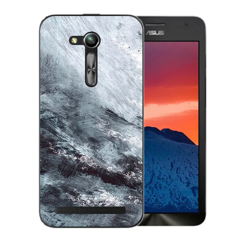 Luxury Matte For Asus ZB450KL Phone Case Pusscat Pattern Zenfone GO 2nd Gen ZB452KG ASUS_X014D 4.5 inch Gel Back Cover |