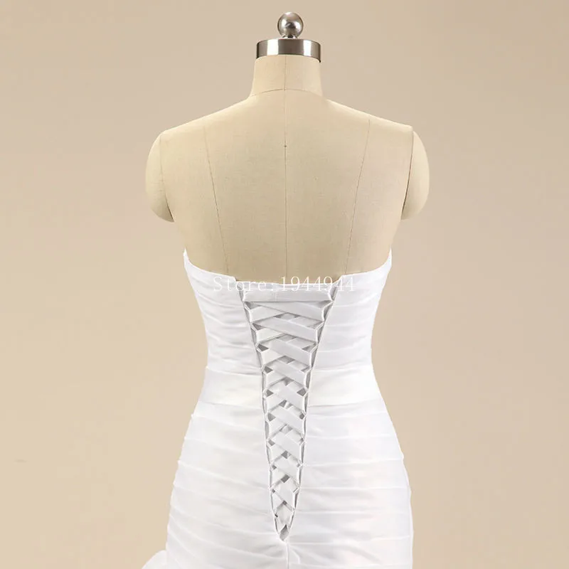 Настоящая фотография сексуальные свадебные Платья Vestidos De Noiva без бретелек