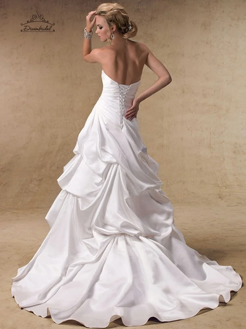 Белые элегантные пикантные женские Милая Высокий Низкий торжественные платья