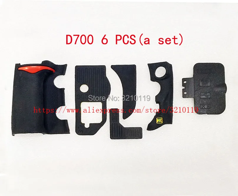 Набор резиновых чехлов для Nikon D700 USB Thumb Rubber с клейкой лентой резиновая оболочка-рулетка SLR Запасная часть