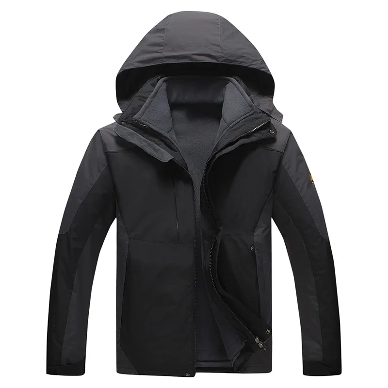 Новая мужская и женская куртка 10XL 8XL 6XL простроченная утепленная с капюшоном
