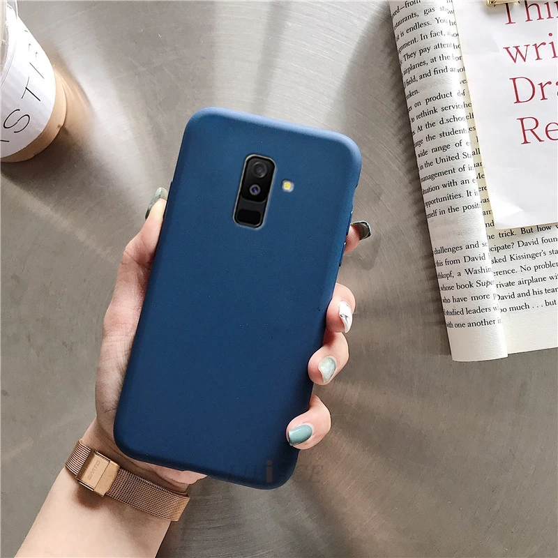 Силиконовый чехол для мобильного телефона ярких цветов для samsung galaxy a8 a6 plus j8 j6 j4 plus j2 core мягкий чехол из ТПУ