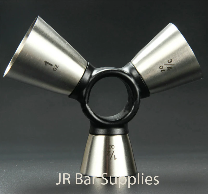 Барный инструмент из нержавеющей стали с тройным размером|bar tools|stainless steel jiggerstainless