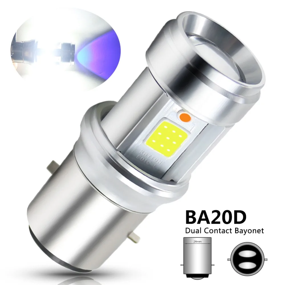 1 шт. светодиодные лампы для мотоциклетных фар 18 Вт COB|Передние LED-фары авто| |