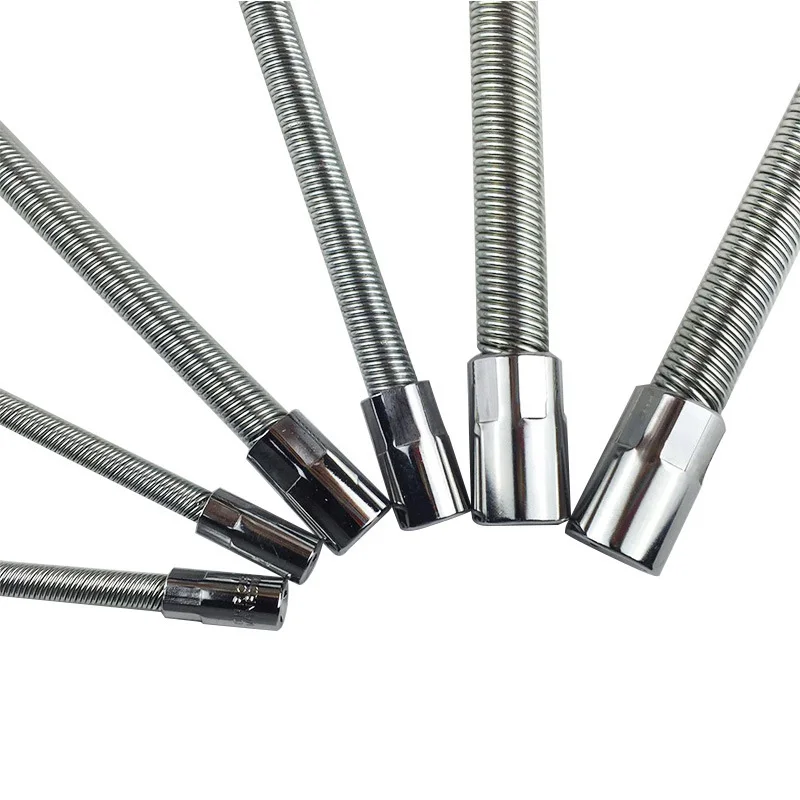 Гибкий удлинитель 1 шт. гибкий пружинный удлиненный стержень|hardware tools|tool toolsocket tool |