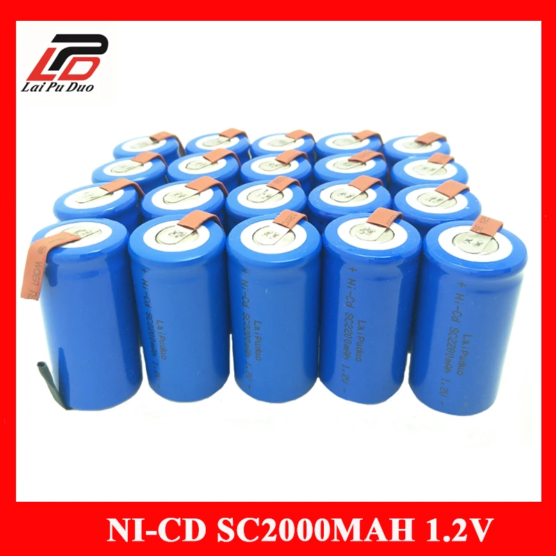 Аккумуляторная батарея SC аккумуляторная 1 2 В 2200 мАч NI CD 15 А питания для HITACHI Bosch Dewalt