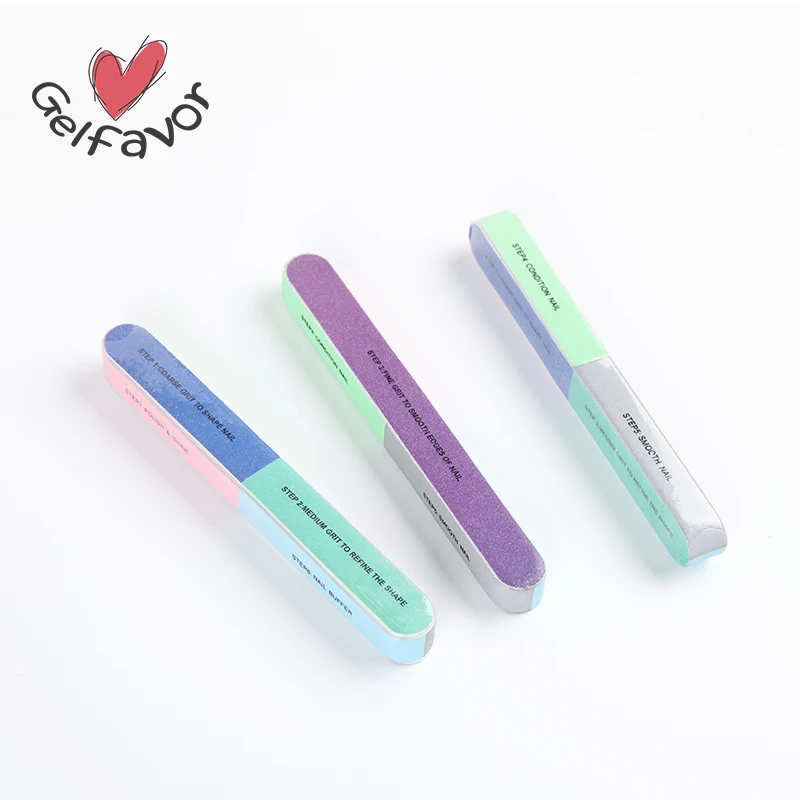 Gelfavor1PC Многофункциональный буфер для ногтей маникюрная пилка удаления