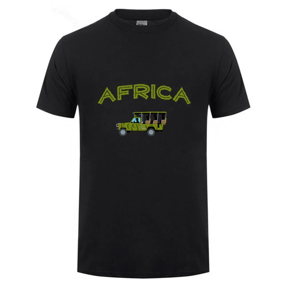 2018 fashion Brand Men's T Shirt Popular African Safari Tee Tops Latest Short Sleeve Male Clothing Plus Size 3xl | Мужская одежда