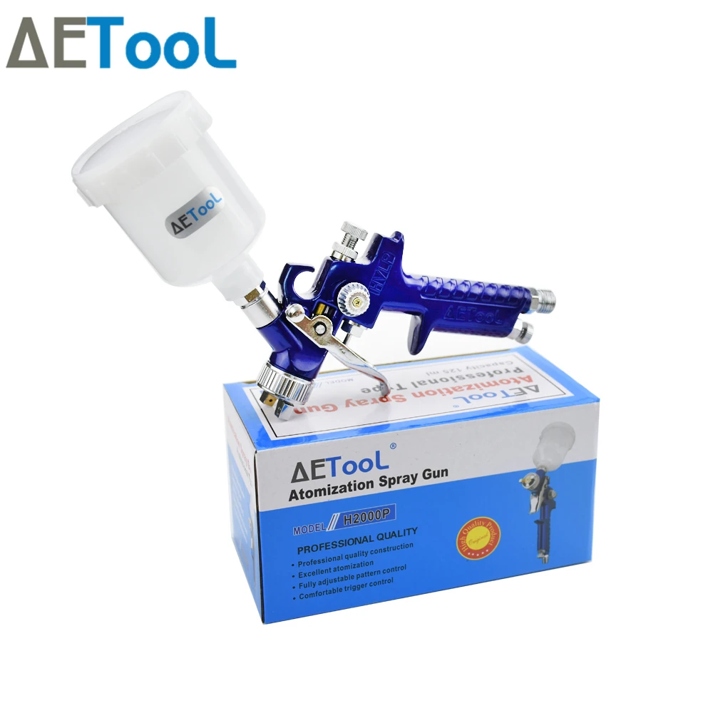 Профессиональный пистолет распылитель AETool 0 8/1 мм мини краскопульты для покраски
