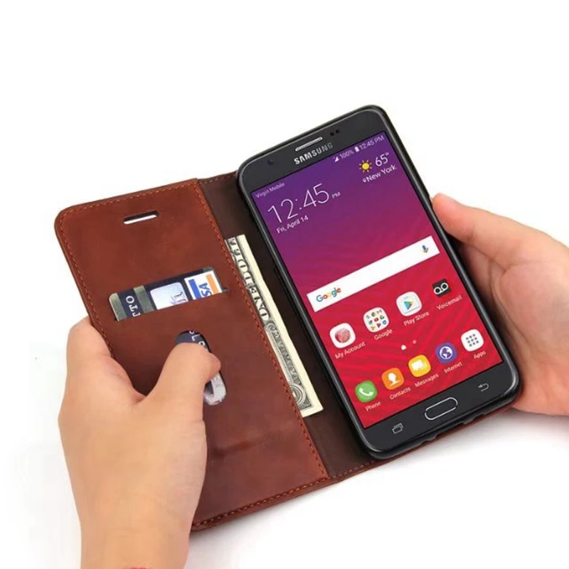 Роскошные Ретро Чехол Для Samsung Galaxy J3 J5 J7 2017 чехол кожаный бумажник Flip Ultra Thin для j7