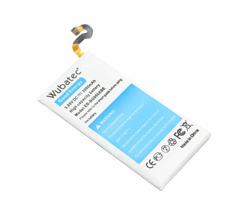 Wubatec 1x3000mAh EB-BG950ABE Сменный аккумулятор для Samsung Galaxy S8 G950 G950F G950A G950T G955S G950P G950U |
