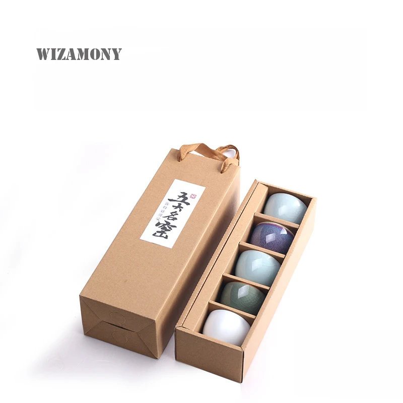 Чайный сервиз WIZAMONY из пяти знаменитых китайских фарфоровых чайных кружек чайные