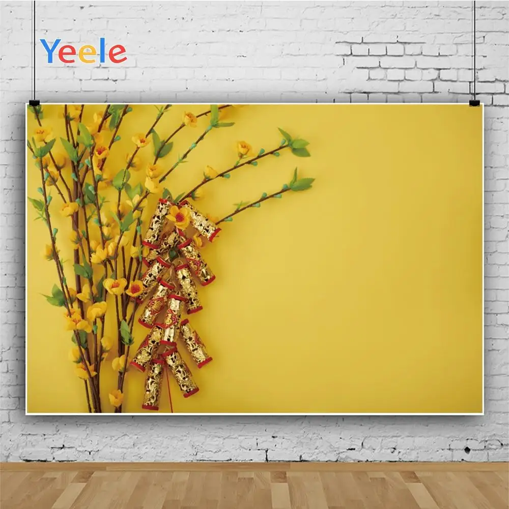 Yeele новый год семья фотосессия фейерверк Ins фотографии фоны персонализированные