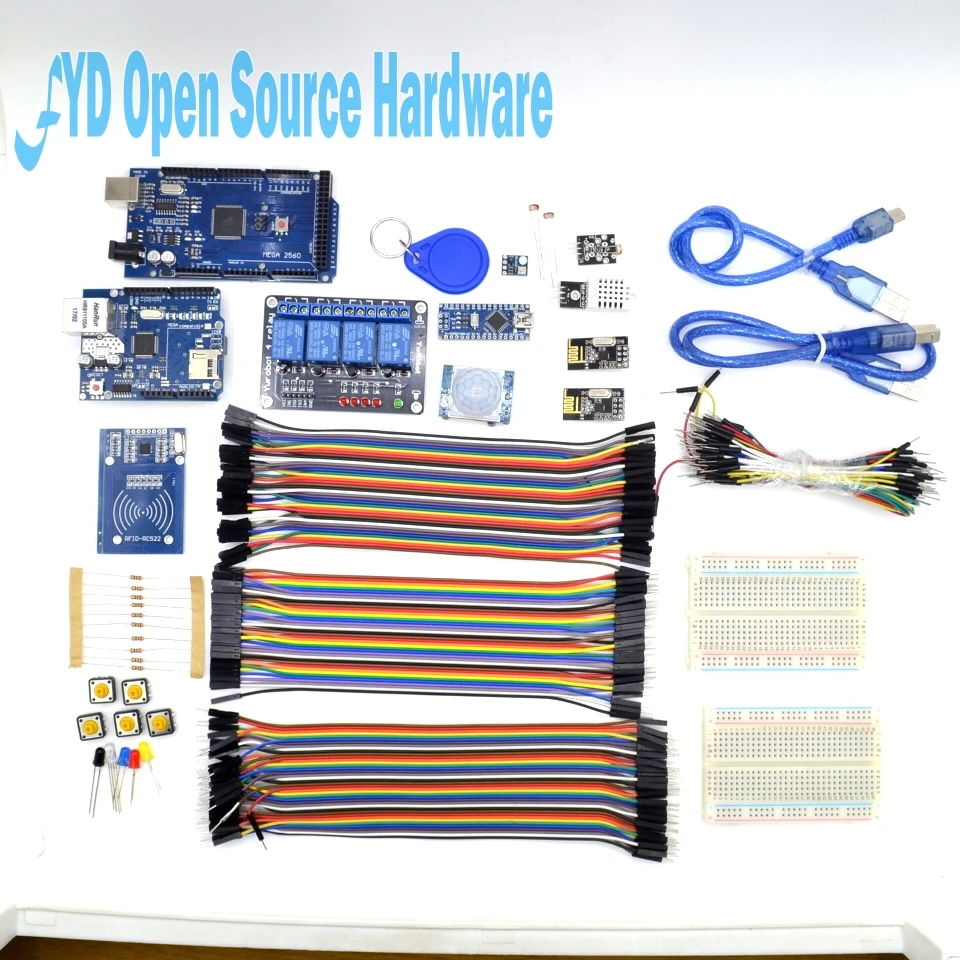 1 Набор умный дом IoT Интернет вещей стартовый набор V2.0 для DIY проектных сенсорных