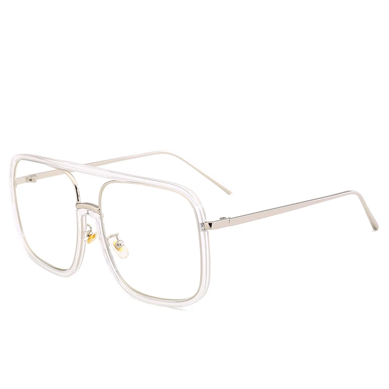 Солнцезащитные очки унисекс зеркало Леопард оверсайз мужские водительские