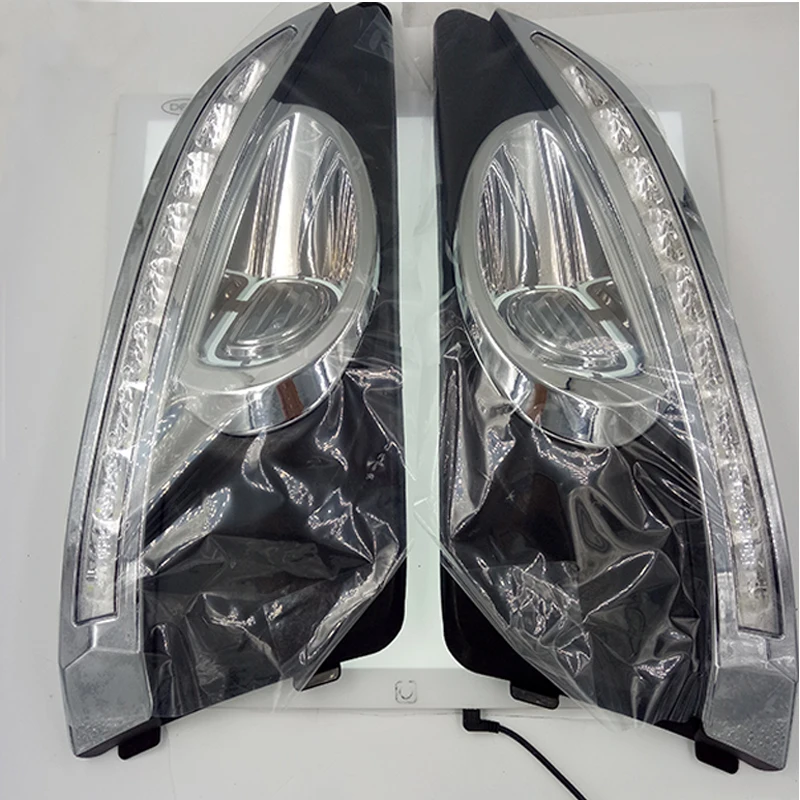2 шт. Автомобильный светодиодный DRL для Chevrolet AVEO sonic 2011 2012 2013 дневные ходовые огни фары дневного света 12 В противотуманные фары