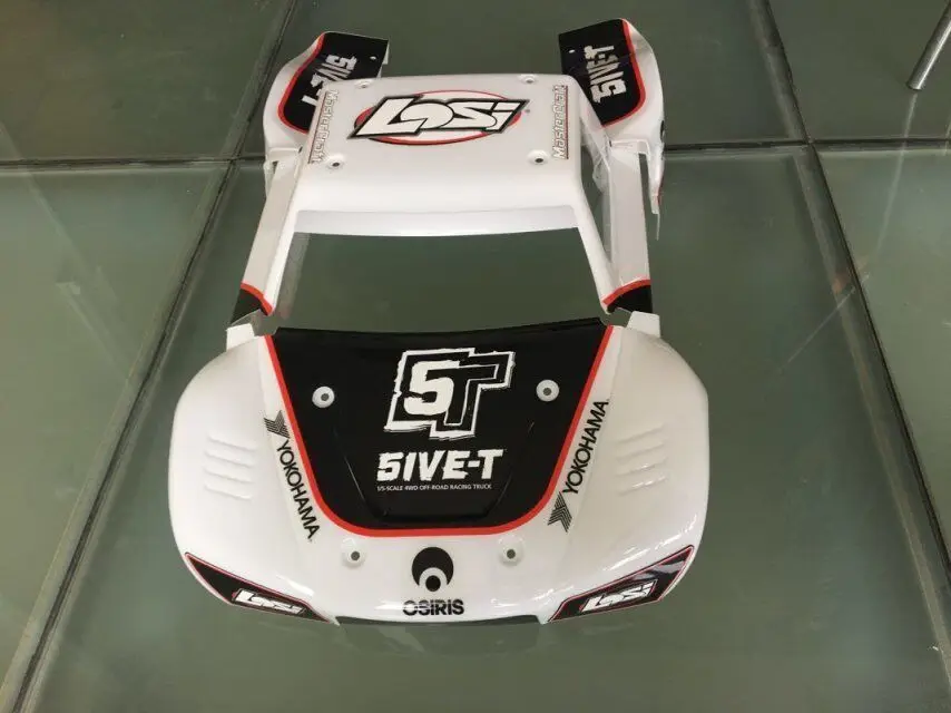 КОМАНДА Losi LOSB 8105 полный Окрашенный корпус 1/5 5IVE T pc Rc Truck 4WD|team losi|body shellrc body shell |