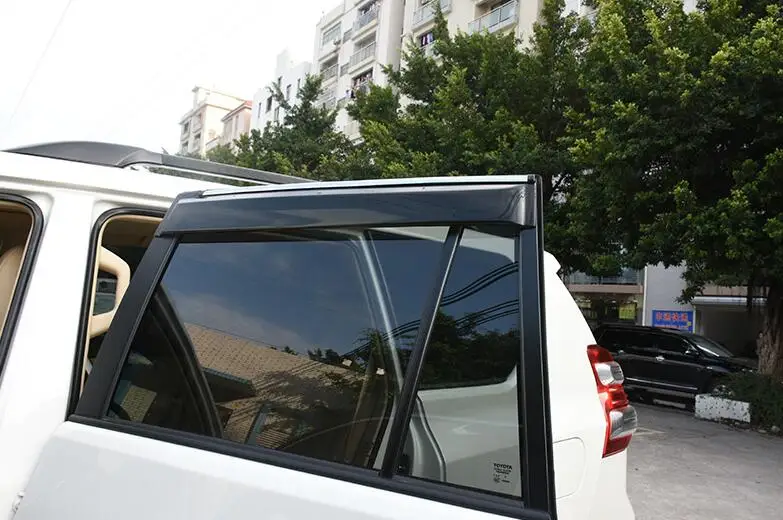 Для PRADO Пластиковый оконный козырек Vent Shades Защита от солнца и дождя для LAND CRUISER