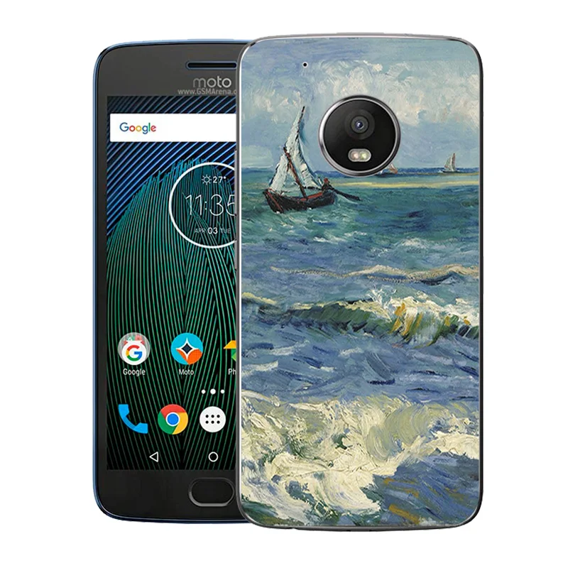 Чехол для телефона Motorola Moto G5 Plus мягкий силиконовый защитный чехол на заднюю