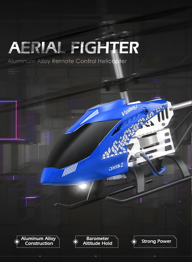 JJRC JX01 4CH 2 4G RC вертолет барометр удержание высоты сильная мощность алюминиевый