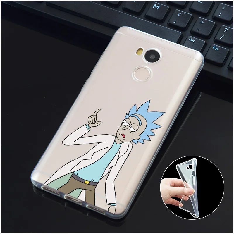 DREAMFOX M444 милый чехол Rick And Morty из мягкого ТПУ силикона для Xiaomi Redmi Note 3 4 5 Plus 3S 4A 4X 5A Pro