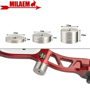 Стабилизатор для стрельбы из лука, противовес, Рекурсивный лук с резьбой 516, балансировочный амортизатор, запасной вес, аксессуары для стрельбы и охоты, 1 шт.