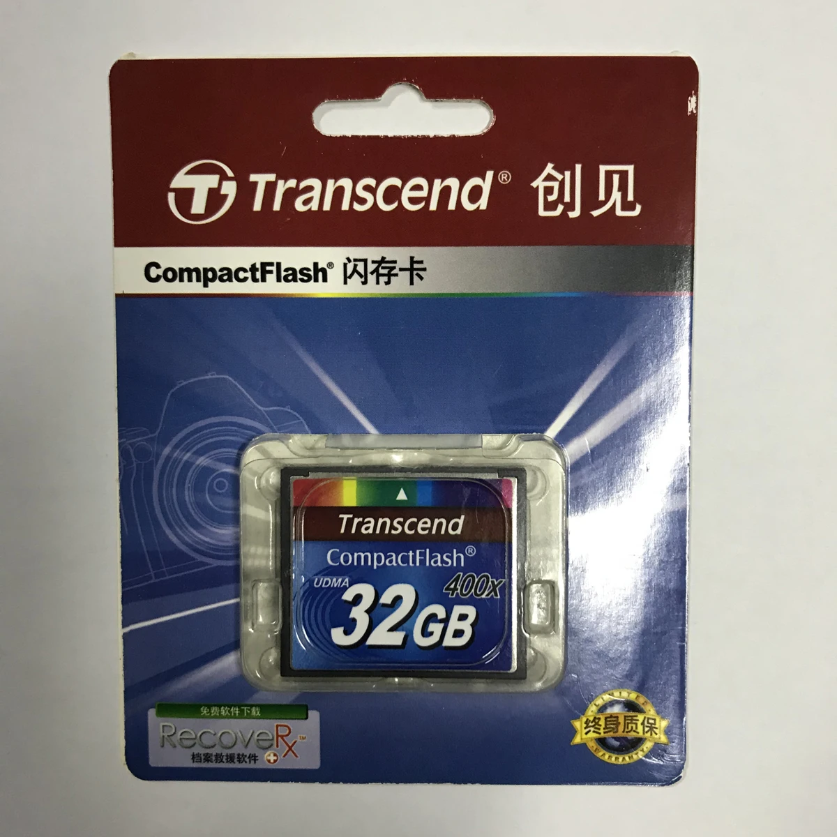 100% оригинал карта Transcend 400X CF реальная емкость 32 ГБ профессиональные карты памяти