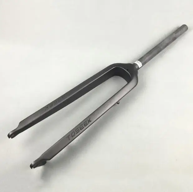 Сверхлегкий Горный велосипед жесткая вилка 3K полностью углеродное волокно MTB